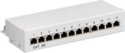 93041 12-PORT STP CAT.5E 1U PATCH PANEL GREY GOOBAY