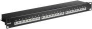 93048 24-PORT STP CAT.6 1U 19'' PATCH PANEL BLACK GOOBAY