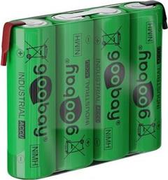 ΕΠΑΝΑΦΟΡΤΙΖΟΜΕΝΕΣ ΜΠΑΤΑΡΙΕΣ AA NIMH 2100MAH 4.8 V 4 ΤΕΜΑΧΙΑ GOOBAY