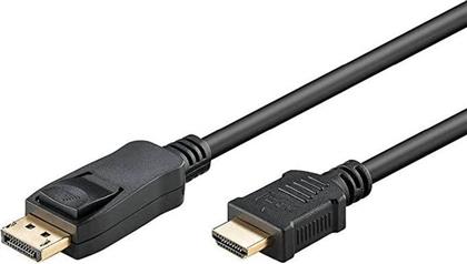 ΚΑΛΩΔΙΟ 51958 DISPLAYPORT ΣΕ HDMI 3M - ΜΑΥΡΟ GOOBAY