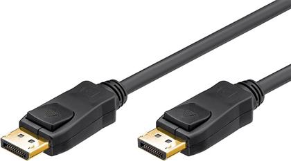 ΚΑΛΩΔΙΟ DISPLAYPORT 1.2 49959 GOLD-PLATED 4K 3D 2M ΜΑΥΡΟ GOOBAY από το PUBLIC