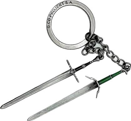 ΜΠΡΕΛΟΚ THE WITCHER III GERALT TWO SWORDS - ΑΣΗΜΙ GOOD LOOT