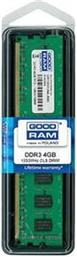 ΜΝΗΜΗ RAM GR1333D364L9/4G DDR3 4GB 1333MHZ ΓΙΑ DESKTOP GOODRAM