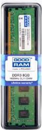 ΜΝΗΜΗ RAM GR1600D364L11/8G DDR3 8GB 1600MHZ ΓΙΑ DESKTOP GOODRAM