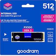SSD PX500 GEN.2 1TB NVME PCIE GEN 3 X4 M.2 2280 SSDPR-PX500-01T-80-G2 GOODRAM από το e-SHOP