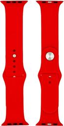 ΛΟΥΡΑΚΙ SILICONE BAND ΓΙΑ APPLE WATCH 44MM - RED GOOSPERY