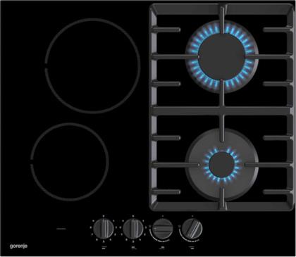 734118 60 CM ΜΑΥΡΟ ΕΣΤΙΑ ΜΕΙΚΤΗ ΑΥΤΟΝΟΜΗ GORENJE