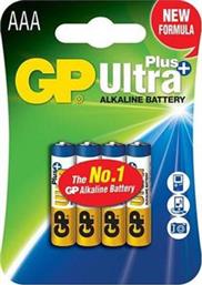 ΜΠΑΤΑΡΙΑ ALKALINE ULTRA PLUS LR03 AAA 4ΤΕΜ GP