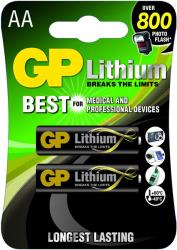 LITHIUM BATTERY CR6 AA 1,5V 2 PCS. IN BLISTER GP