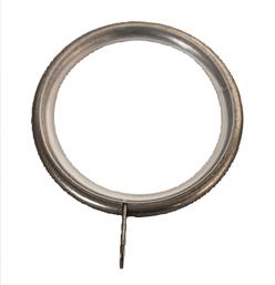 ΚΡΙΚΟΙ ΚΟΥΡΤΙΝΑΣ 10ΤΜΧ (Φ19) CHROME MAT 520199 GRACE