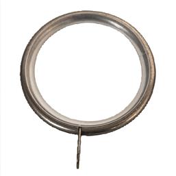 ΚΡΙΚΟΙ ΚΟΥΡΤΙΝΑΣ 10ΤΜΧ (Φ28) CHROME MAT 520288 GRACE