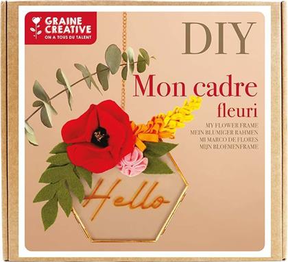 DIY ΔΙΑΚΟΣΜΗΤΙΚΟ ΠΛΑΙΣΙΟ ΣΕΤ DECO CADRE FLEURI GRAINE CREATIVE