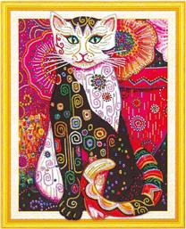 DIY ΜΩΣΑΙΚΟ ΣΕΤ CAT DIAMOND PAINTING GRAINE CREATIVE