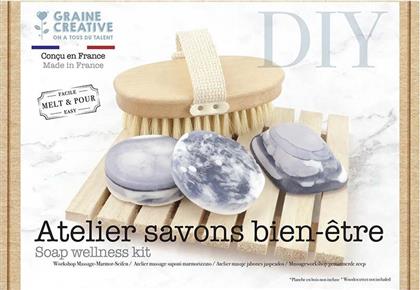 ΚΙΤ DIY COFFRET SAVONS BIEN-ETRE GRAINE CREATIVE