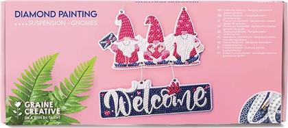 ΚΙΤ DIY GNOMES RHINESTONE 13 X 30 X 2 CM GRAINE CREATIVE