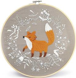 ΚΙΤ ΚΕΝΤΗΜΑΤΟΣ FOX EMBROIDERY DIY KIT GRAINE CREATIVE