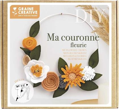 ΣΕΤ ΔΙΑΚΟΣΜΗΣΗΣ DIY MA COURONNE FLEURIE GRAINE CREATIVE