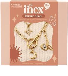 ΣΕΤ DIY ΚΟΣΜΗΜΑΤΑ PARURE DOREE 11.5 X 11 X 3.5 CM GRAINE CREATIVE