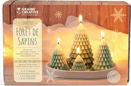 ΣΕΤ ΚΕΡΙΩΝ DIY TREE FORET 25 X 15 X 10 CM. ΧΡΩΜΑ: ΠΟΛΥΧΡΩΜΟ GRAINE CREATIVE