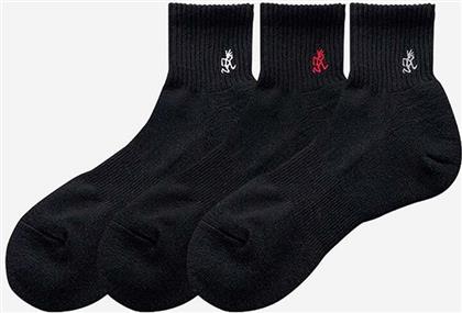 ΚΑΛΤΣΕΣ 3-PACK BASIC SHORT SOCKS ΧΡΩΜΑ: ΜΑΥΡΟ GRAMICCI