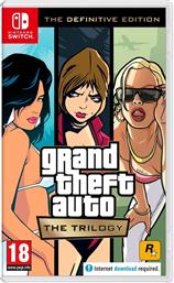 GRAND THEFT AUTO: THE TRILOGY THE DEFINITIVE EDITION (CODE IN A BOX) - NINTENDO SWITCH