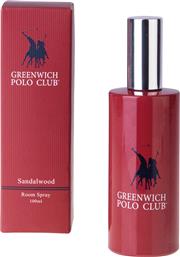 ΑΡΩΜΑΤΙΚΟ ΣΠΡΕΥ ΧΩΡΟΥ 100ML 3003 SANDALWOOD GREENWICH POLO CLUB από το SPITISHOP