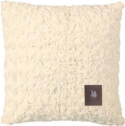 ΔΙΑΚΟΣΜΗΤΙΚΟ ΜΑΞΙΛΑΡΙ FAUX FUR 40X40ΕΚ. ESSENTIAL 3960 ECRU (ΥΦΑΣΜΑ: POLYESTER, ΧΡΩΜΑ: ΕΚΡΟΥ ) - - 233640403960 GREENWICH POLO CLUB