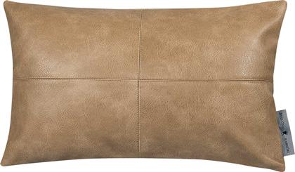ΔΙΑΚΟΣΜΗΤΙΚΟ ΜΑΞΙΛΑΡΙ FAUX LEATHER 30X50ΕΚ. ESSENTIAL 3986 KHAKI (ΧΡΩΜΑ: ΧΑΚΙ, ΥΦΑΣΜΑ: FAUX LEATHER) - - 233630503986 GREENWICH POLO CLUB