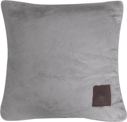 ΔΙΑΚΟΣΜΗΤΙΚΟ ΜΑΞΙΛΑΡΙ ΒΕΛΟΥΤΕ (40X40) 3970 GREY GREENWICH POLO CLUB