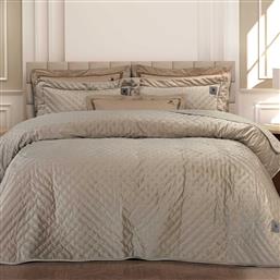 ΚΟΥΒΕΡΛΙ KING SIZE (240X250) CLASSIC 3432 BEIGE GREENWICH POLO CLUB από το SPITISHOP