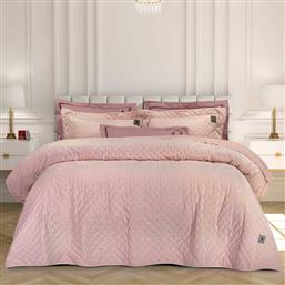 ΚΟΥΒΕΡΛΙ KING SIZE 3431 ΡΟΖ 240Χ250CM GREENWICH POLO CLUB