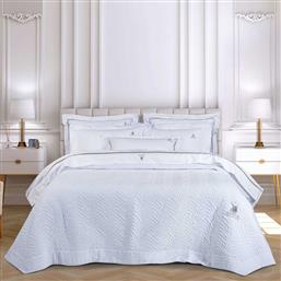 ΚΟΥΒΕΡΛΙ KING SIZE CLASSIC 2351 WHITE 240Χ250CM GREENWICH POLO CLUB