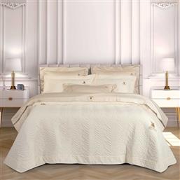 ΚΟΥΒΕΡΛΙ KING SIZE CLASSIC 2352 ECRU 240Χ250CM GREENWICH POLO CLUB