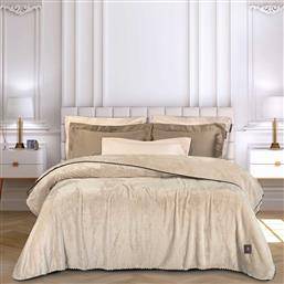 ΚΟΥΒΕΡΤΑ FLEECE ΥΠΕΡΔΙΠΛΗ 220X240ΕΚ. ESSENTIAL 4438 BEIGE (ΥΦΑΣΜΑ: POLYESTER, ΧΡΩΜΑ: ΜΠΕΖ, ΜΕΓΕΘΟΣ: ΥΠΕΡΔΙΠΛΑ) - - 220588204438 GREENWICH POLO CLUB