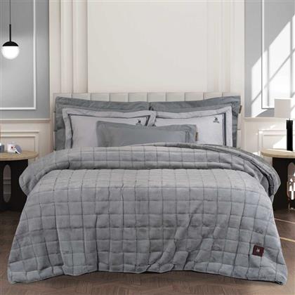 ΚΟΥΒΕΡΤΑ ΥΠΕΡΔΙΠΛΗ 3452 GREY (220X240CM) GREENWICH POLO CLUB