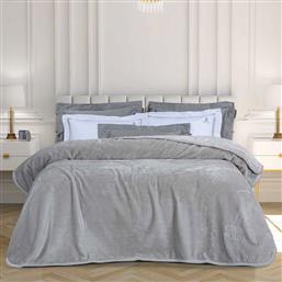 ΚΟΥΒΕΡΤΑ ΜΟΝΗ 3442 LIGHT GREY (160X240CM) GREENWICH POLO CLUB