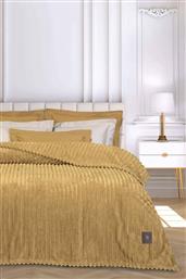 ΚΟΥΒΕΡΤΑ ΜΟΝΗ FLEECE ''ESSENTIAL 3488'' 160 X 220 CM - 220588103488 ΚΙΤΡΙΝΟ GREENWICH POLO CLUB