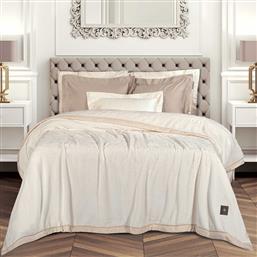ΚΟΥΒΕΡΤΑ ΒΕΛΟΥΤΕ KING SIZE (240X250) ESSENTIAL 3974 ROYAL WHITE GREENWICH POLO CLUB