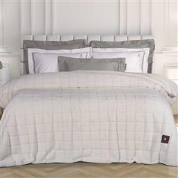 ΚΟΥΒΕΡΤΟΠΑΠΛΩΜΑ ΥΠΕΡΔΙΠΛΟ (220X240) PREMIUM 3451 WHITE GREENWICH POLO CLUB