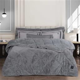 ΚΟΥΒΕΡΤΟΠΑΠΛΩΜΑ ΥΠΕΡΔΙΠΛΟ 3446 GREY 220X240CM GREENWICH POLO CLUB