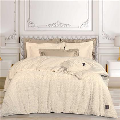 ΚΟΥΒΕΡΤΟΠΑΠΛΩΜΑ KING SIZE (240X250) ESSENTIAL 3960 ECRU GREENWICH POLO CLUB