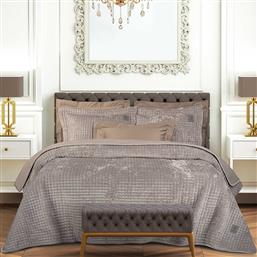 ΚΟΥΒΕΡΤΟΡΙΟ KING SIZE (240X250) CLASSIC 4432 TAUPE GREENWICH POLO CLUB