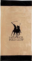 ΠΕΤΣΕΤΑ ΘΑΛΑΣΣΗΣ 4046 BLACK/TAUPE (90Χ170CM) GREENWICH POLO CLUB