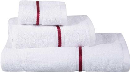 ΠΕΤΣΕΤΕΣ ΜΠΑΝΙΟΥ (ΣΕΤ 3ΤΜΧ) COZY 4101 WHITE 480GSM GREENWICH POLO CLUB
