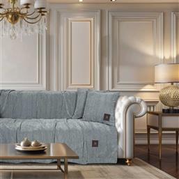 ΡΙΧΤΑΡΙ CHENILLE ΤΡΙΘΕΣΙΟΥ 180X300ΕΚ. ESSENTIAL 3947 GREY (ΧΡΩΜΑ: ΓΚΡΙ, ΥΦΑΣΜΑ: 90% CHENILLE-10% POLYESTER) - - 206183003947 GREENWICH POLO CLUB