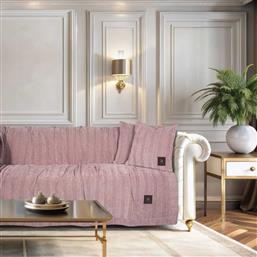ΡΙΧΤΑΡΙ CHENILLE ΤΡΙΘΕΣΙΟΥ 180X300ΕΚ. ESSENTIAL 3948 PINK (ΧΡΩΜΑ: ΡΟΖ, ΥΦΑΣΜΑ: 90% CHENILLE-10% POLYESTER) - - 206183003948 GREENWICH POLO CLUB