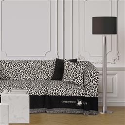 ΡΙΧΤΑΡΙ ΤΡΙΘΕΣΙΟ 3934 BLACK/OCHRE (180X300CM) GREENWICH POLO CLUB