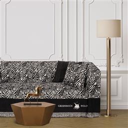 ΡΙΧΤΑΡΙ ΤΡΙΘΕΣΙΟ 3935 BLACK/TAUPE (180X300CM) GREENWICH POLO CLUB