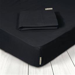 ΣΕΝΤΟΝΙ KING SIZE 2210 ΜΑΥΡΟ ΧΩΡΙΣ ΛΑΣΤΙΧΟ 270Χ280CM GREENWICH POLO CLUB