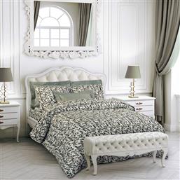 ΣΕΝΤΟΝΙΑ ΥΠΕΡΔΙΠΛΑ 2361 CREAM/KHAKI ΣΕΤ 4ΤΜΧ ΧΩΡΙΣ ΛΑΣΤΙΧΟ (240X260CM) GREENWICH POLO CLUB